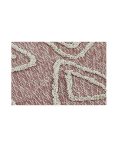 ALFOMBRA ALGODON 120X180X1 1300 GSM FLECOS BORDADO