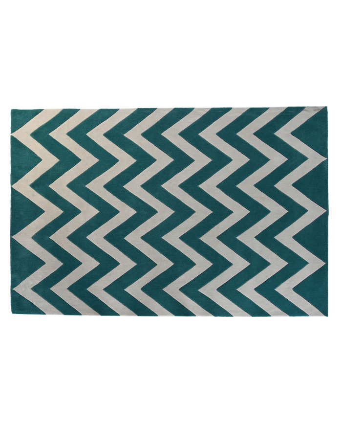 ALFOMBRA POLIESTER 160X230X2 1800 GSM ZIGZAG