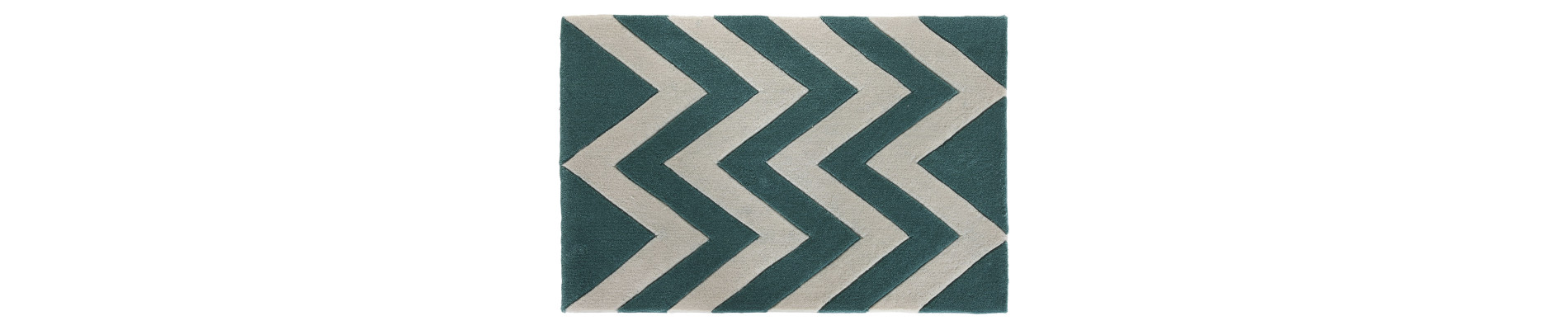 ALFOMBRA POLIESTER 60X90X2 1800 GSM ZIGZAG