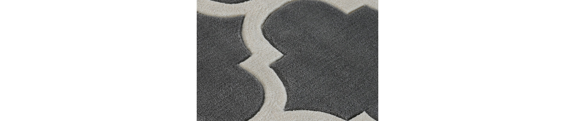 ALFOMBRA POLIESTER 120X180X2 1800 GSM ETNICO GRIS
