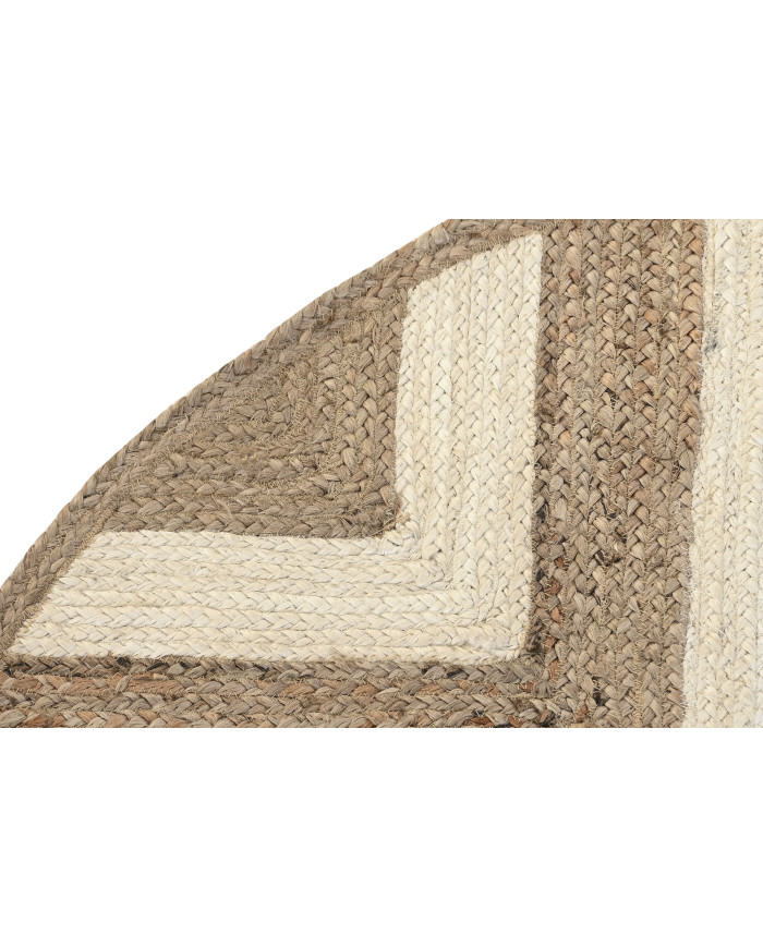 ALFOMBRA YUTE ALGODON 150X150X1 2300 GSM NATURAL