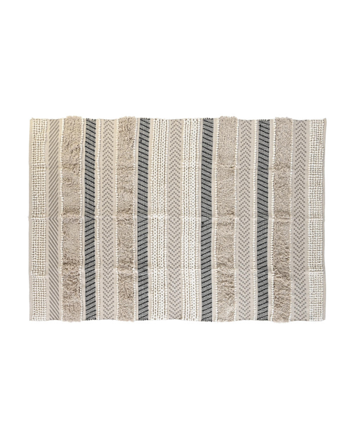 ALFOMBRA ALGODON 230X160X1 1600 GR BEIGE