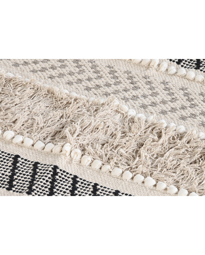 ALFOMBRA ALGODON 230X160X1 1600 GR BEIGE