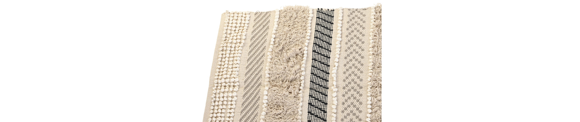 ALFOMBRA ALGODON 230X160X1 1600 GR BEIGE