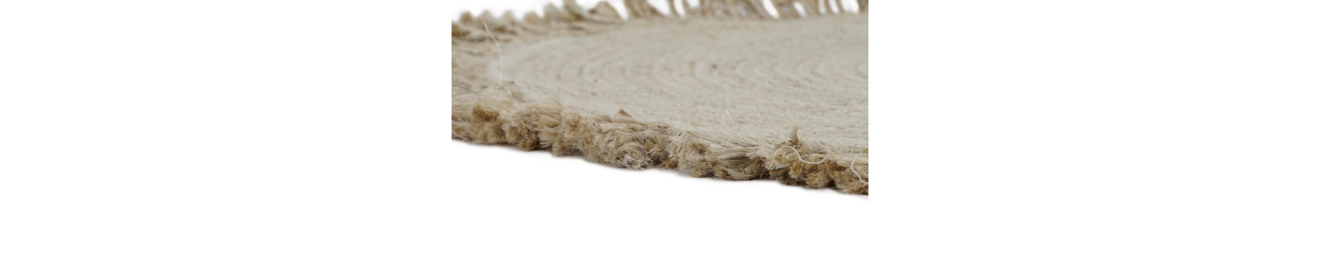 ALFOMBRA YUTE 200X200X1,5 NATURAL