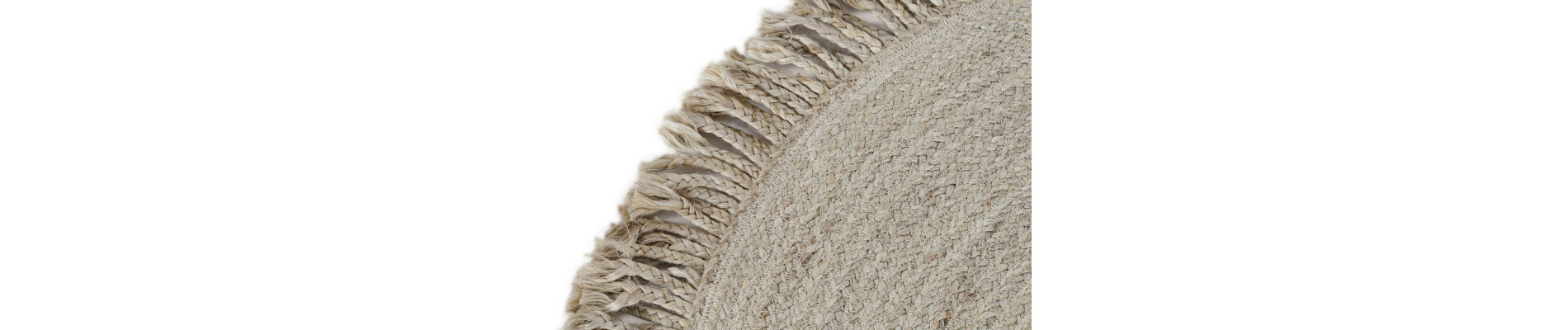 ALFOMBRA YUTE 200X200X1,5 NATURAL