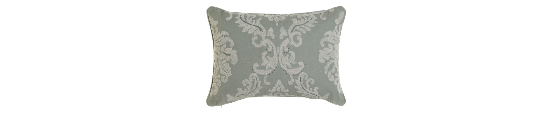 FUNDA COJIN ALGODON 50X1X50 VERDE MENTA