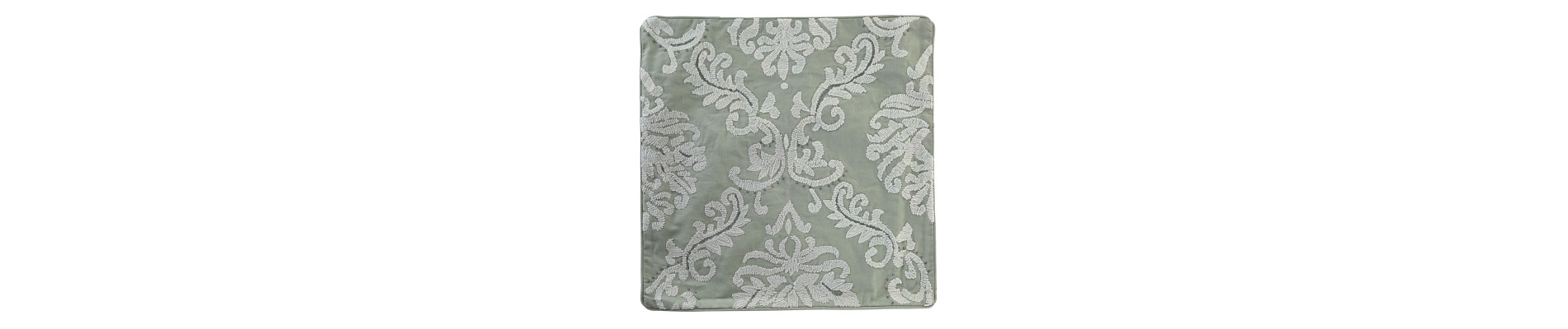 FUNDA COJIN ALGODON 50X1X50 VERDE MENTA
