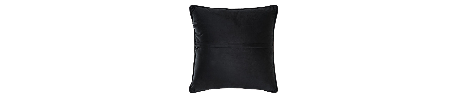 COJIN POLIESTER 45X10X45 600 GR, BORDADO NEGRO