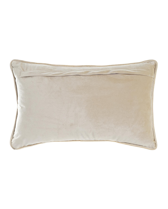 COJIN POLIESTER 50X10X30 500 GR, FLORES BORDADO