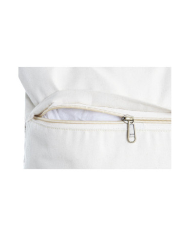 COJIN PIEL POLIESTER 40X10X40 BLANCO