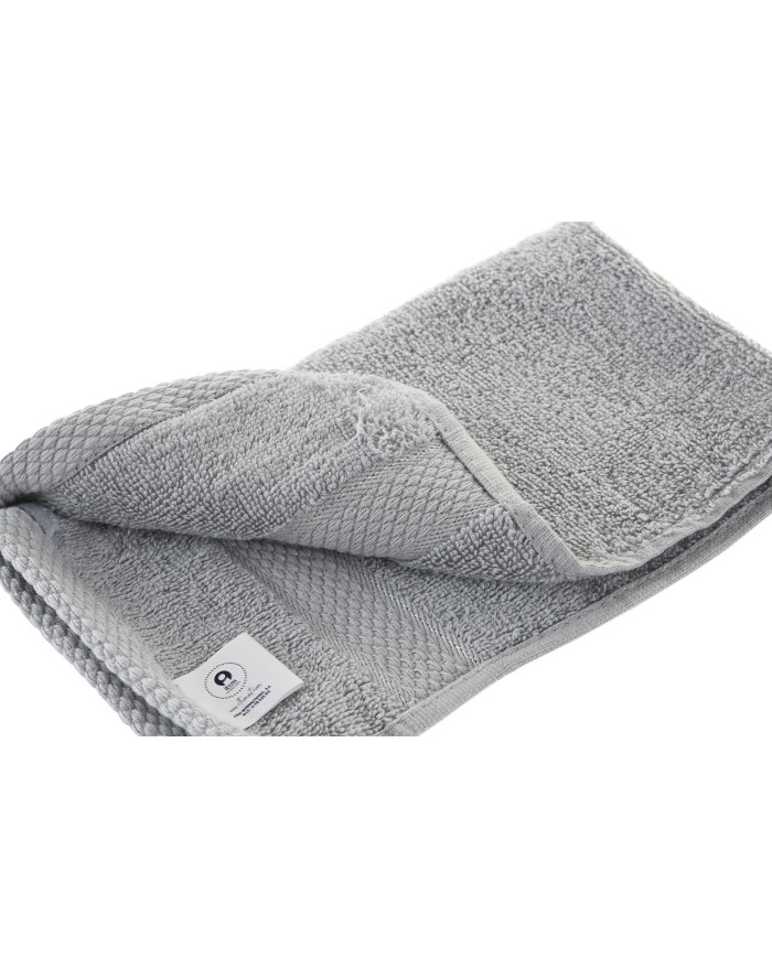 TOALLA ALGODON 30X50X1 600GSM TOCADOR GRIS CLARO