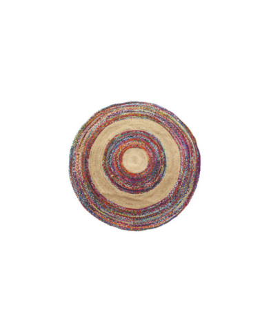 ALFOMBRA ALGODON YUTE 200X200 4550 GR. CHINDI
