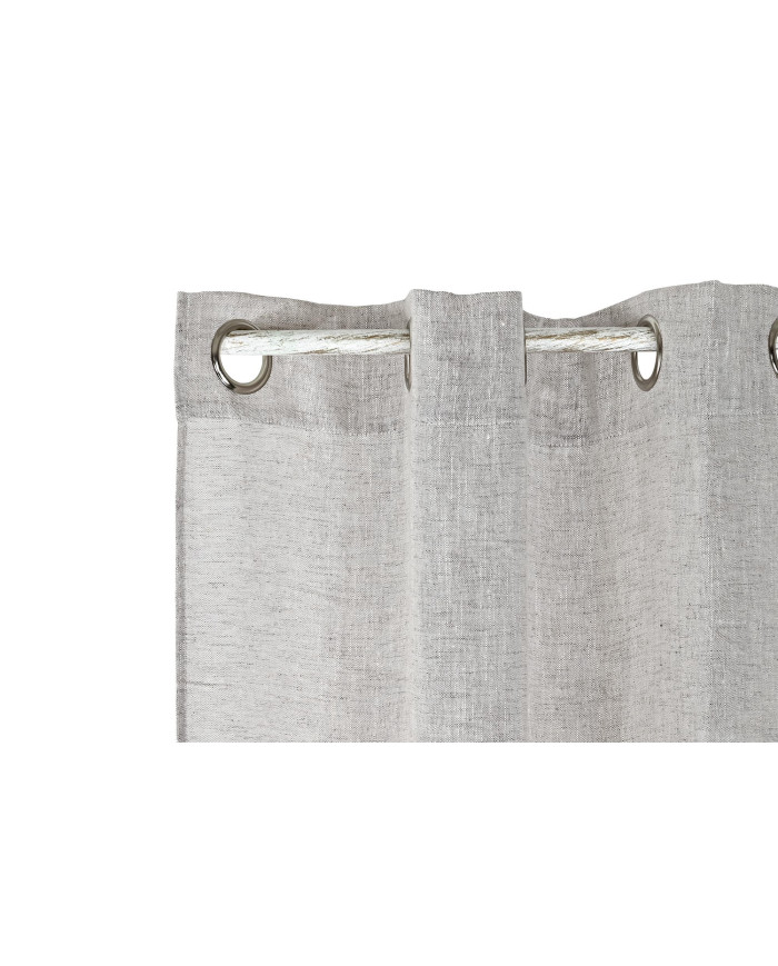 CORTINA POLIESTER METAL 140X270 170 GSM, BEIGE