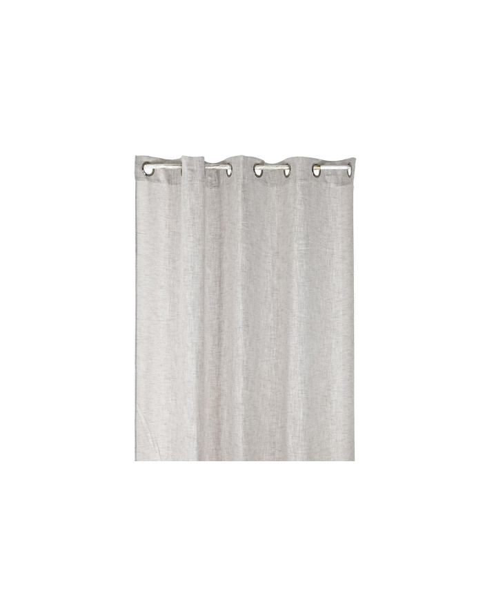 CORTINA POLIESTER METAL 140X270 170 GSM, BEIGE