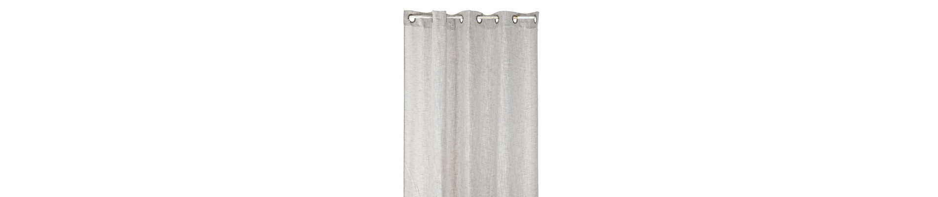 CORTINA POLIESTER METAL 140X270 170 GSM, BEIGE