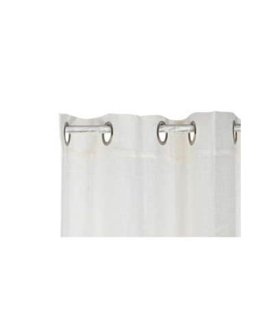 CORTINA POLIESTER METAL 140X270 170 GSM, BLANCO