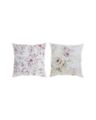 COJIN POLIESTER 45X10X45 500 GR FLORES 2 SURT.