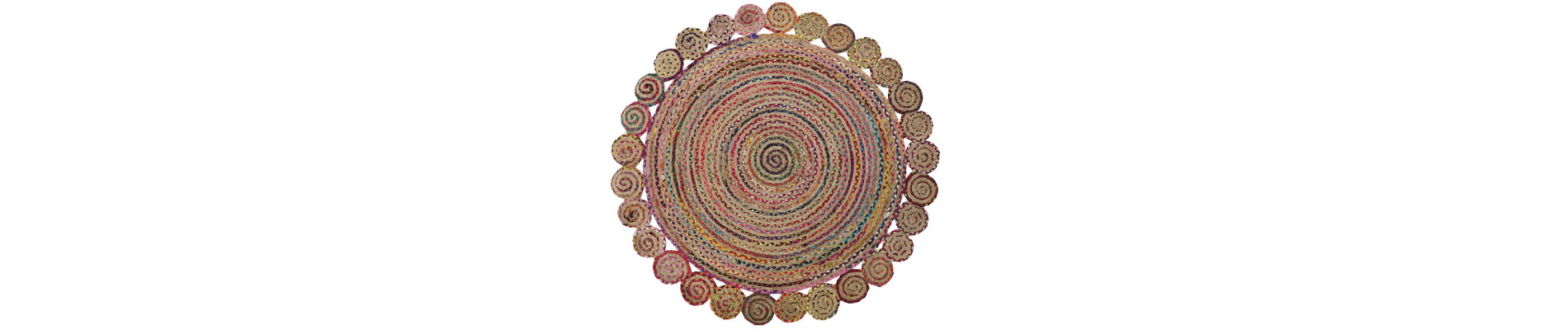 ALFOMBRA YUTE ALGODON 200X200X1 2300 GSM CHINDI