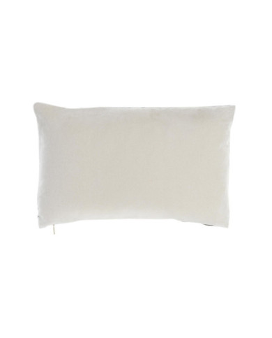 COJIN ALGODON 50X10X30 400 GR. FLORES TERCIOPELO