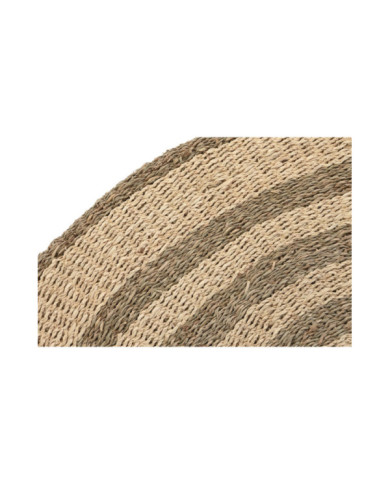 ALFOMBRA SEAGRASS FIBRA MAIZ 150X1X150 BEIGE