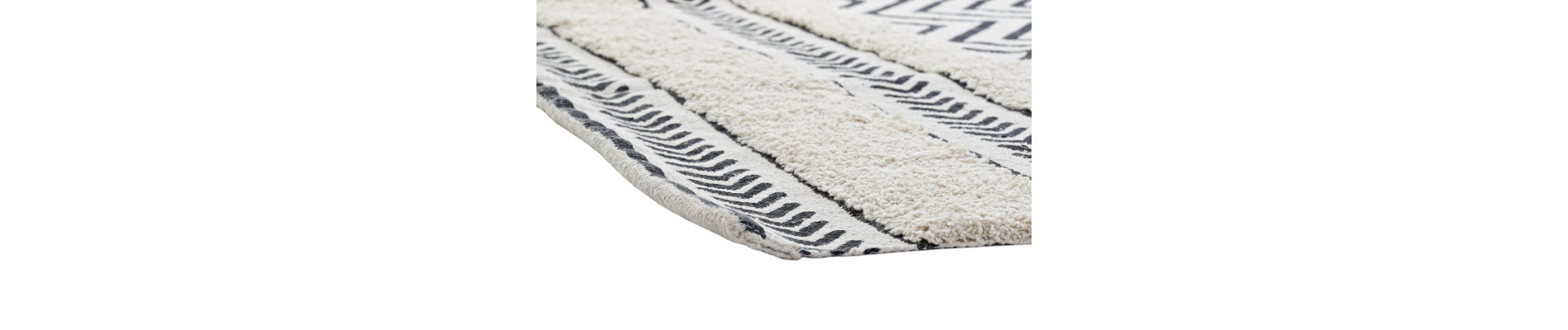 ALFOMBRA ALGODON 160X226X0,7 1000 GSM ZIG ZAG
