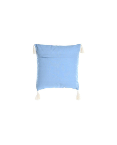 COJIN ALGODON 40X15X40 550 GR, DESGASTADO AZUL