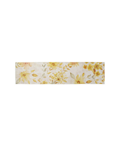 ALFOMBRA POLIESTER 60X240X0,7 600 GSM, FLORES