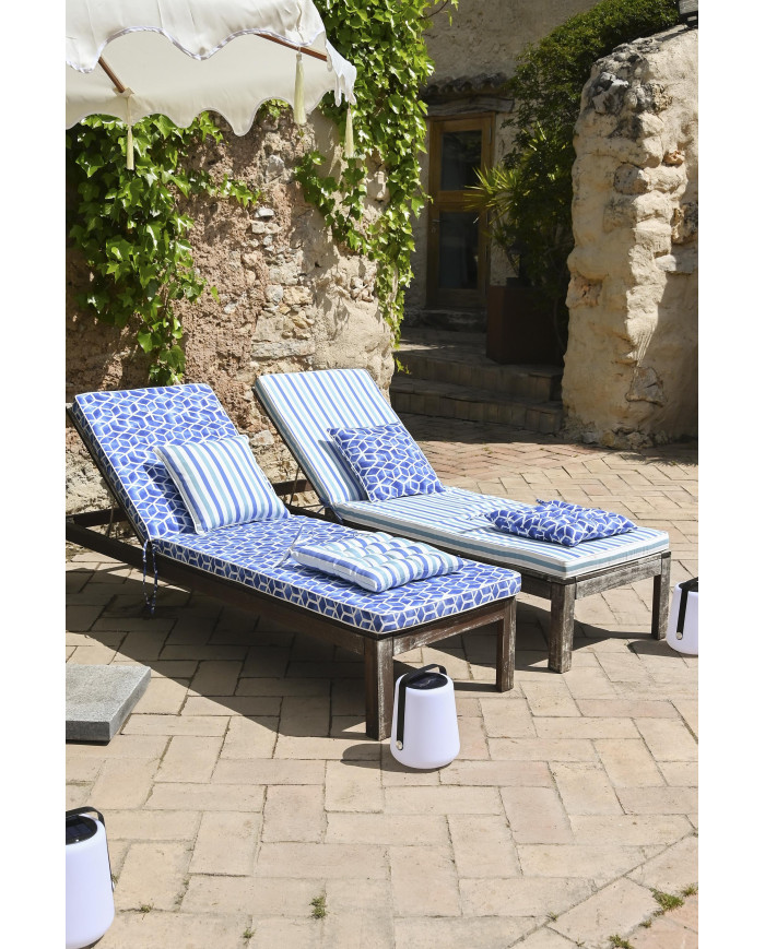 COJIN SILLA POLIESTER 40X40X7 0,430 KG G EXTERIOR