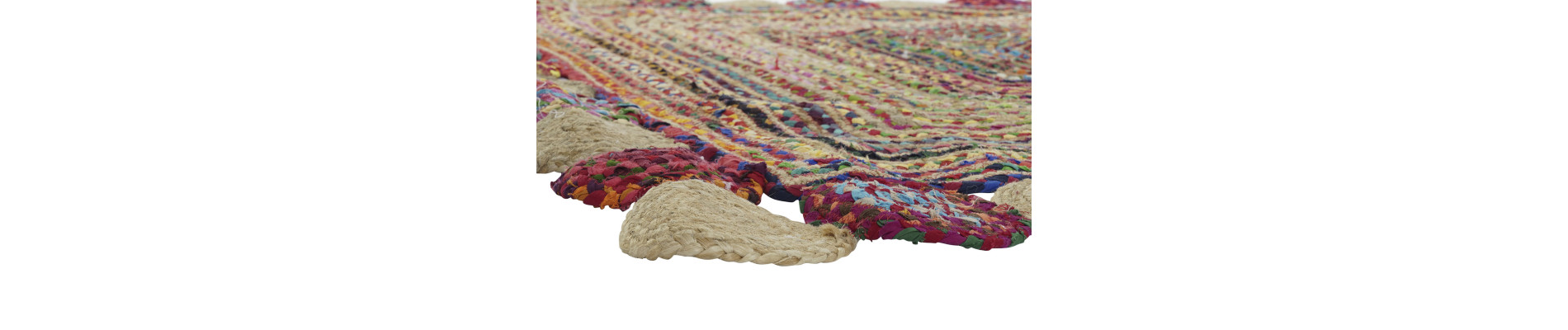 ALFOMBRA ALGODON YUTE 160X230X1 2100 GSM