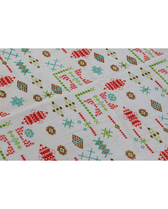 ALFOMBRA ALGODON 160X230X0,4 715 GSM. IKAT 2 SURT.
