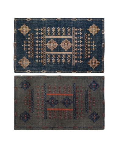 ALFOMBRA ALGODON 160X230X0,4 715 GSM. GEOMETRICO 2