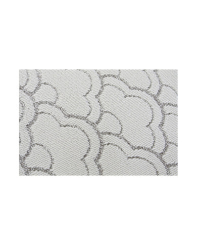 ALFOMBRA POLIESTER 160X230X1 900 GSM, NUBES BLANCO