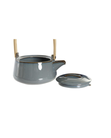 TETERA BAMBU PORCELANA 21X17X10 1L, GRIS