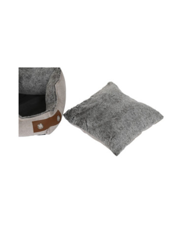 CAMA MASCOTA SET 3 POLIESTER 60X60X20 AZUL MARINO