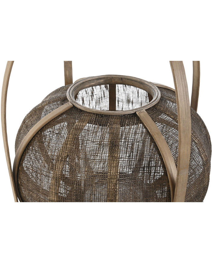 PORTAVELA BAMBU LINO 35X35X47 NATURAL MARRON