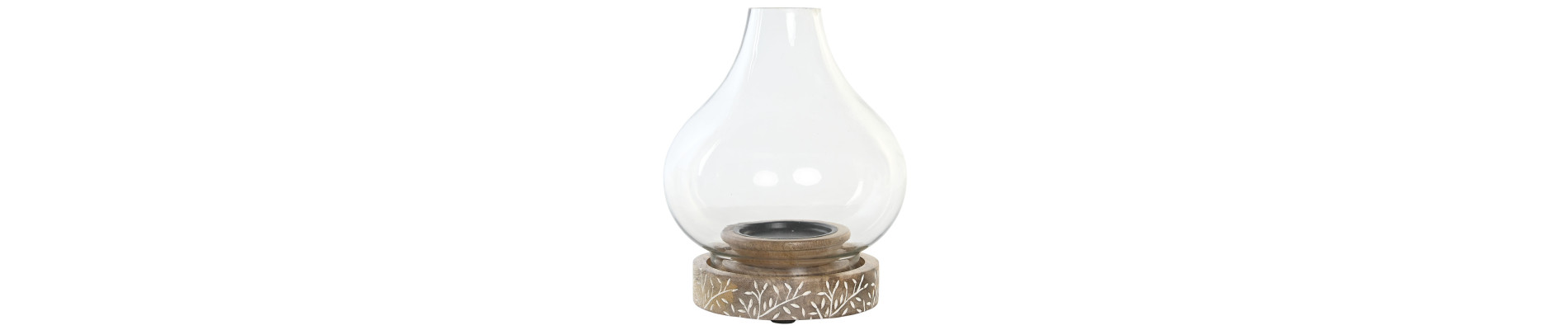 PORTAVELA CRISTAL METAL 7X7X11 3 SURT.