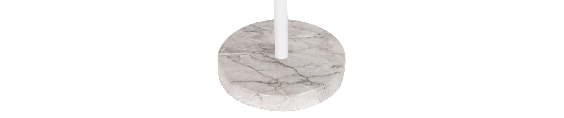 PERCHERO METAL MADERA 1X1X177 SIMIL MARMOL BLANCO