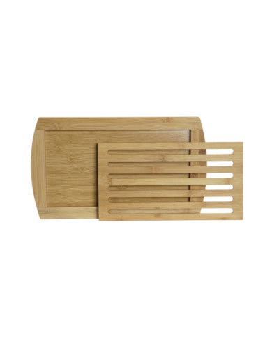 TABLA CORTAR BAMBU 36X21X2 PAN NATURAL