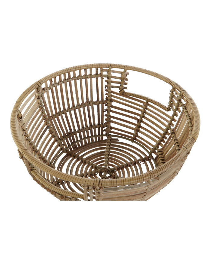 FRUTERO RATAN 27X27X13 NATURAL MARRON