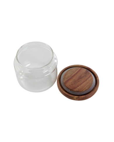 BOTE SET 3 CRISTAL ACACIA 8,5X8,5X7,5 300ML