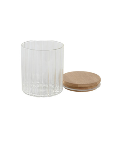 BOTE SET 3 CRISTAL BAMBU 9X9X21 1050ML 800/500