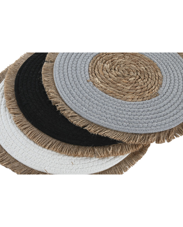 INDIVIDUAL FIBRA ALGODON 38X38X0,1 BLANCO