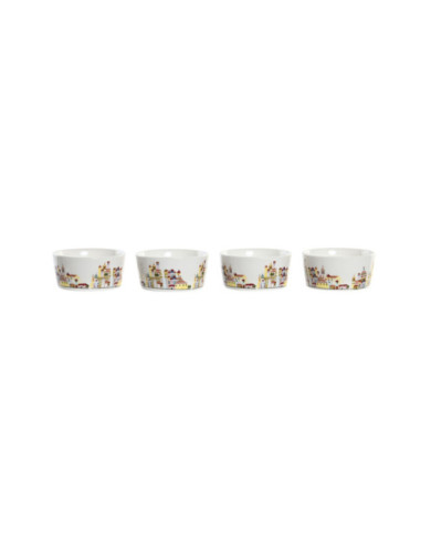 APERITIVO SET 5 GRES BAMBU 19,7X19,7X1 CASITAS