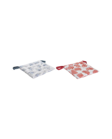 COJIN ALGODON 40X40X4 630 GR CORAL 2 SURT.