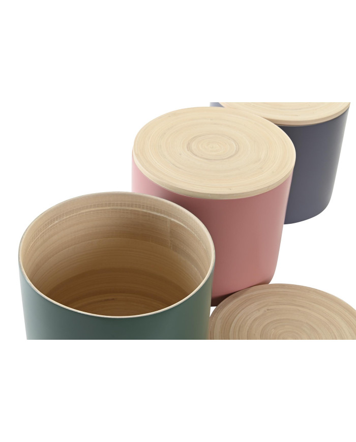 BOTE BAMBU 18X18X16 2600 ML, 3 SURT.