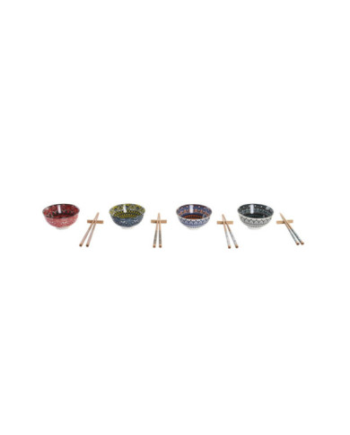 SUSHI SET 12 BAMBU GRES 34X34X6,5 MANDALA