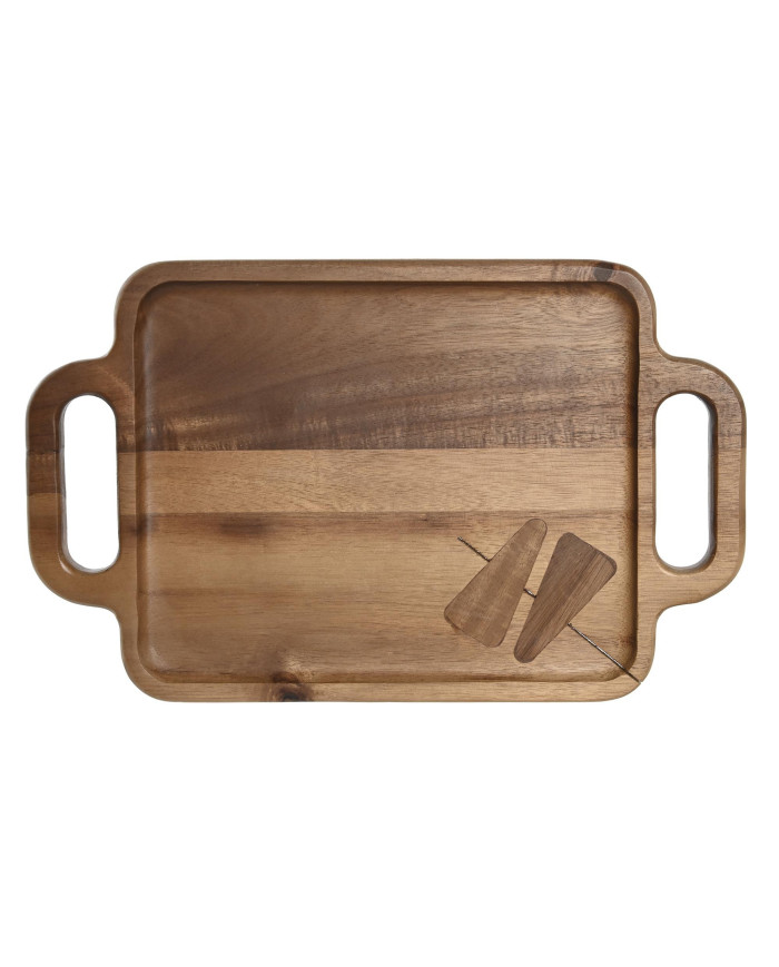 TABLA CORTAR ACACIA 40X25X2 MARRON