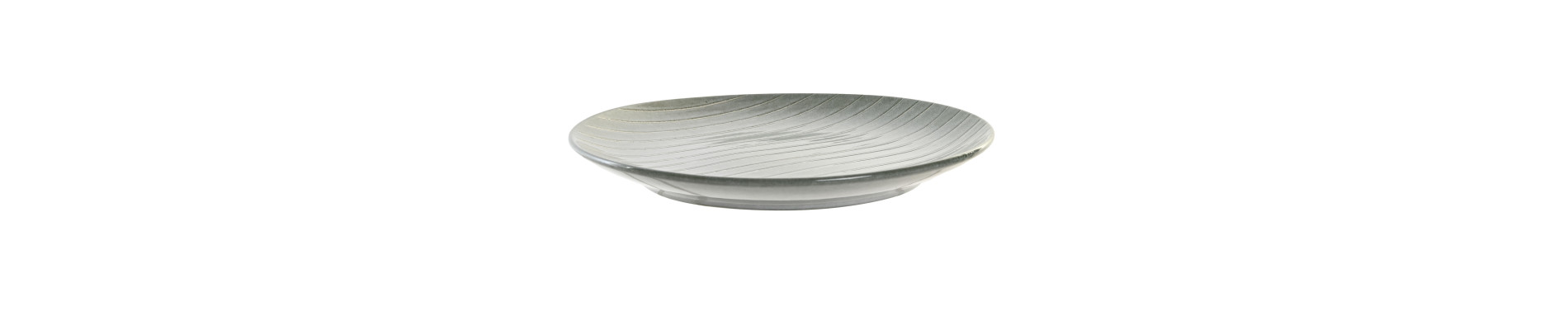 PLATO GRES ESMALTADO 20X20X2,5 RAYAS VERDE