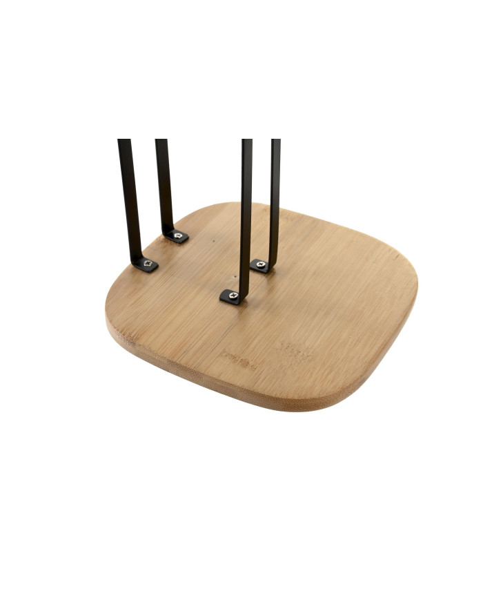 PORTARROLLOS ACERO BAMBU 16X16X31,3 NEGRO